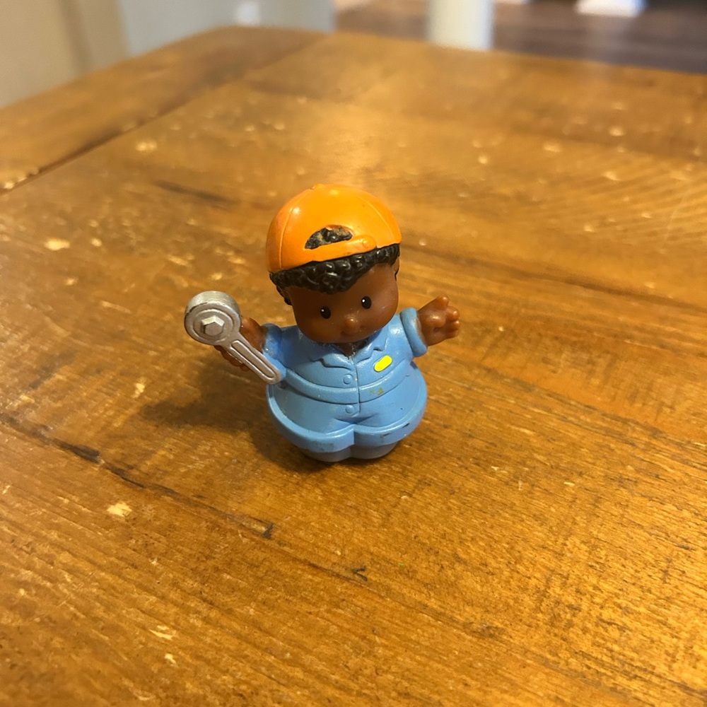 Fisher Price Little People mechanic as is